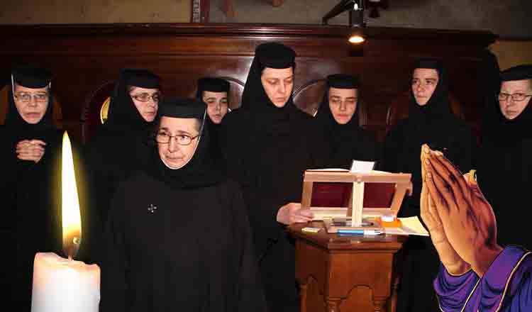 Rugăciunea de miercuri, rostită cu mare slavă de măicuțele de la Mănăstirea Prislop!