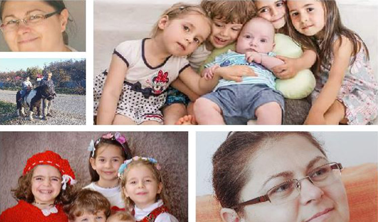Dr. Mirela Siminel , mama adoptivă a cinci copii – ”Lumina vine din oameni…”