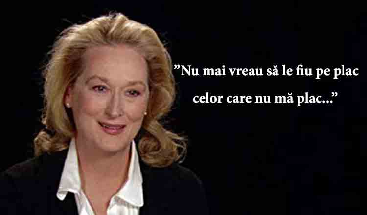 Sfaturile de aur ale celebrei actrițe Meryl Streep pentru femeile trecute de 40 de ani
