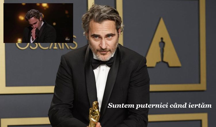 Suntem puternici când iertăm : Joaquin Phoenix, câștigătorul Oscarului pentru cel mai bun actor, mesaj emoționant
