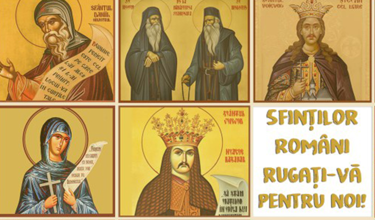 Sfintii romani canonizati de Sfantul Sinod al Bisericii Ortodoxe Romane